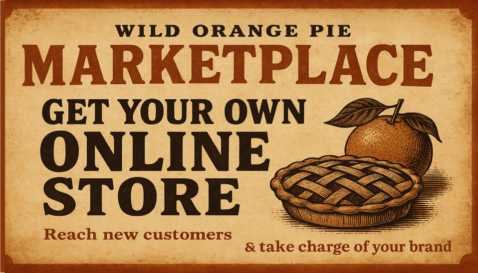 Wild Orange Pie Marketplace Banner